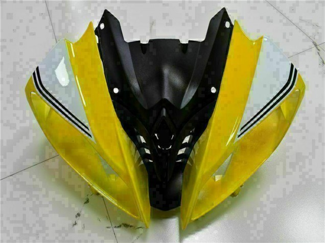 Carena Moto Yamaha YZF R6 2008-2016 - Giallo Bianco Nero Lucido