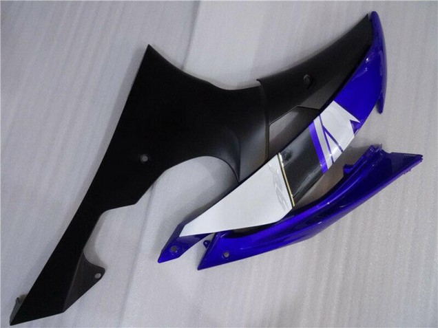 Carena Moto Yamaha YZF R6 2008-2016 - Bianco Blu Nero Opaco