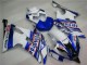 Carena Moto Yamaha YZF R6 2008-2016 - Bianco Blu Rosso Sterilgarda Volvo Fimer Yamalube