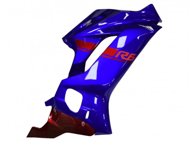 Carena Moto Yamaha YZF R6 2017-2023 - Blu Rosso