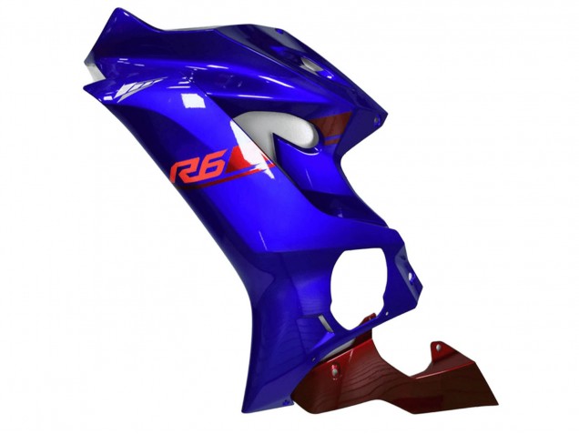 Carena Moto Yamaha YZF R6 2017-2023 - Blu Rosso