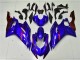 Carena Moto Yamaha YZF R6 2017-2023 - Blu Rosso