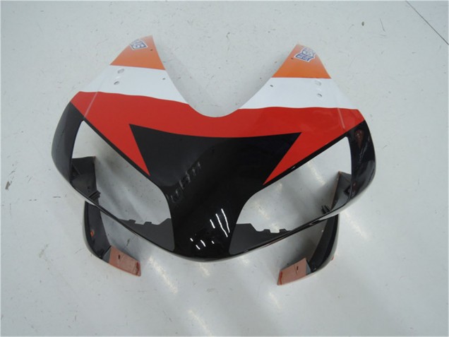 Kit Carena Moto Honda CBR600RR 2003-2004 - Arancia Bianco Rosso Nero Lucido Repsol