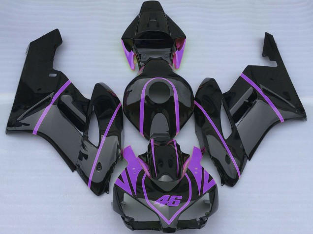 Carene Moto Honda CBR1000RR 2004-2005 - Nero Lucido Viola
