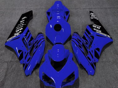 Carene Moto Honda CBR1000RR 2004-2005 - Blu Nero Lucido Fiamma