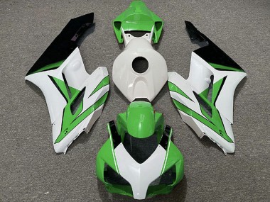 Carene Moto Honda CBR1000RR 2004-2005 - Bianco Verde Nero Lucido