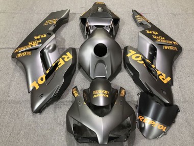 Carene Moto Honda CBR1000RR 2004-2005 - Grigio Opaco Oro Repsol