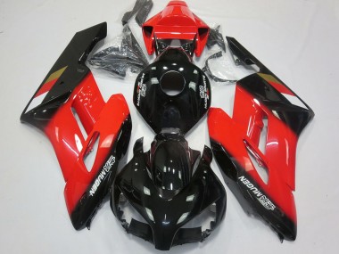 Carene Moto Honda CBR1000RR 2004-2005 - Rosso Nero Lucido Mugen