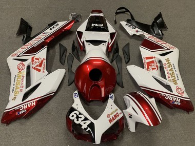 Carene Moto Honda CBR1000RR 2004-2005 - Bianco Rosso Musashi 634