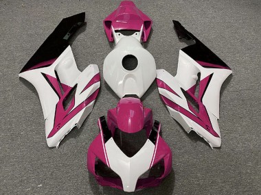 Carene Moto Honda CBR1000RR 2004-2005 - Rosa Bianco Nero Lucido