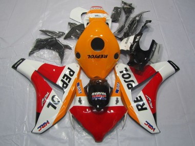 Carene Moto Honda CBR1000RR 2008-2011 - Arancia Bianco Rosso Nero Lucido Repsol HRC
