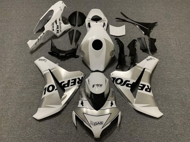 Carene Moto Honda CBR1000RR 2008-2011 - Bianco Argento Nero Repsol