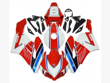 Carene Moto Honda CBR1000RR 2004-2005 - Bianco Rosso Blu Nero Motul