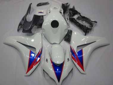 Carene Moto Honda CBR1000RR 2008-2011 - Bianco Blu Rosso