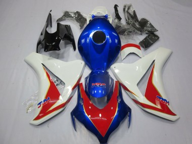 Carene Moto Honda CBR1000RR 2008-2011 - Bianco Blu Rosso HRC