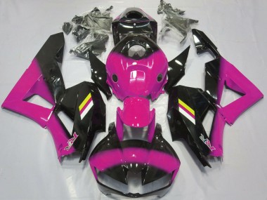 Carene Moto Honda CBR600RR 2013-2023 - Rosa Nero Lucido Bianco Giallo