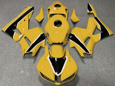 Carene Moto Honda CBR600RR 2013-2023 - Giallo Bianco Nero Lucido