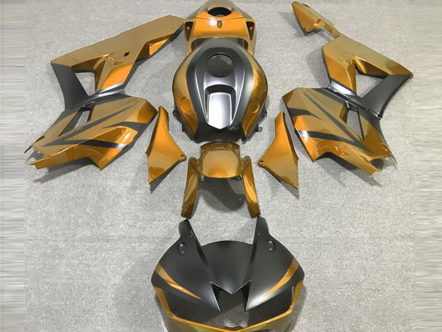 Carene Moto Honda CBR600RR 2013-2023 - Oro Nero Opaco