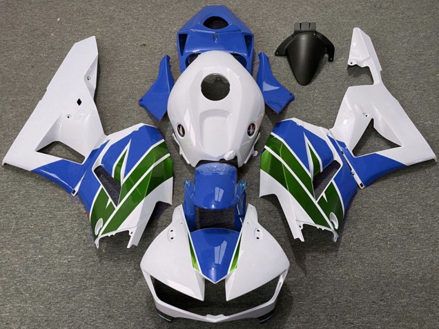 Carene Moto Honda CBR600RR 2013-2023 - Bianco Blu Verde