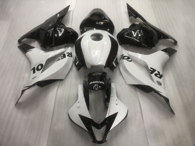 Carene Moto Honda CBR600RR 2009-2012 - Bianco Nero Lucido Repsol