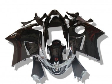 Carene Moto Honda CBR1100XX Blackbird 1996-2007 - Nero Lucido Grigio