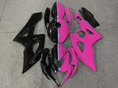 Carene Moto Suzuki GSXR 1000 2005-2006 - Nero Lucido Rosa