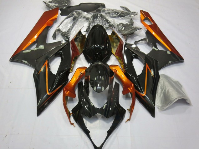 Carene Moto Suzuki GSXR 1000 2005-2006 - Burnt Arancia Nero
