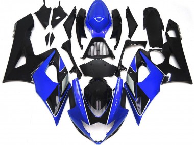 Carene Moto Suzuki GSXR 1000 2005-2006 - Blu Nero Lucido
