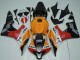 Kit Carena Moto ABS Honda CBR600RR 2007-2008 - Arancia Bianco Rosso Nero Lucido Repsol