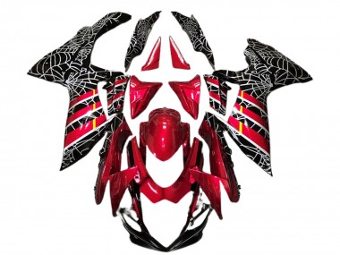Carene Moto Suzuki GSXR 600 / GSXR 750 2011-2024 - Rosso Nero Spider