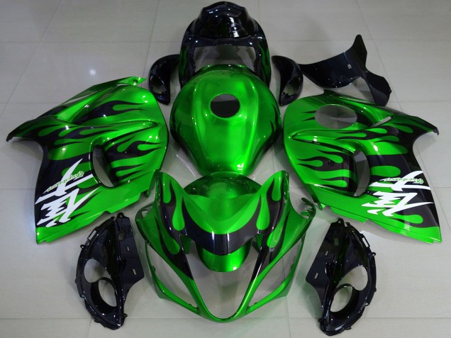 Carene Moto Suzuki GSXR 1300 2008-2020 - Lucido Verde Nero