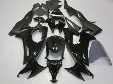 Carene Moto Kawasaki ZX10R 2008-2010 - Nero Lucido Nero Opaco
