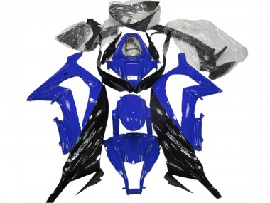 Carena Moto Kawasaki ZX10R 2011-2015 - Blu Nero Lucido
