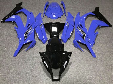 Carene Moto Kawasaki ZX10R 2011-2015 - Blu Nero Lucido