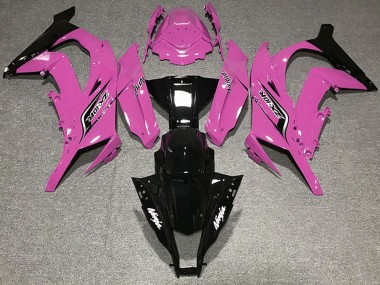 Carene Moto Kawasaki ZX10R 2011-2015 - Rosa Nero Lucido