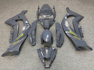 Carene Moto Kawasaki ZX10R 2011-2015 - Nardo Grigio Giallo