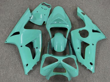 Carene Moto Kawasaki ZX6R 2003-2004 - Ciano
