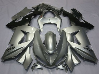 Carene Moto Kawasaki ZX6R 2003-2004 - Argento