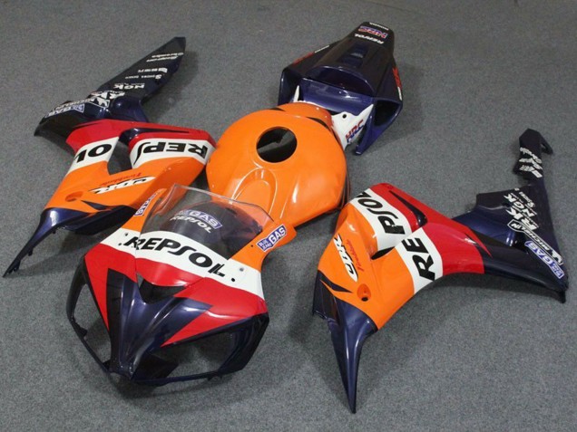 Carena Moto Honda CBR1000RR 2006-2007 - Arancia Bianco Rosso Blu Repsol