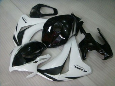 Kit Carena Moto Completo Honda CBR1000RR 2008-2011 - Bianco Nero Lucido