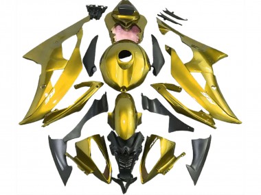 Carene Moto Yamaha R6 2008-2016 - Giallo