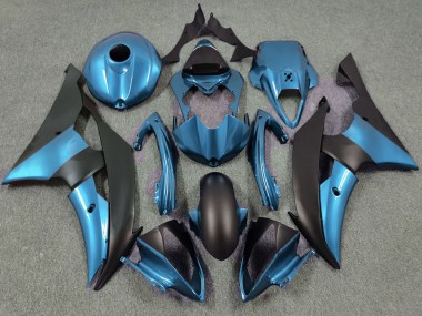 Carene Moto Yamaha R6 2008-2016 - Blu Nero Opaco