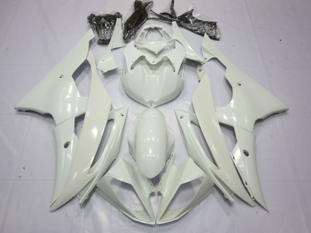 Carene Moto Yamaha R6 2008-2016 - Bianco Perla