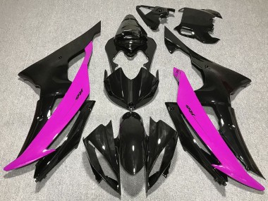 Carene Moto Yamaha R6 2008-2016 - Rosa Nero Lucido