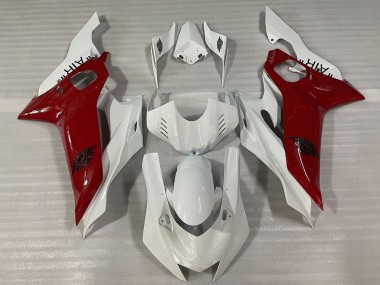 Carene Moto Yamaha R6 2017-2023 - Bianco Rosso Bordeaux