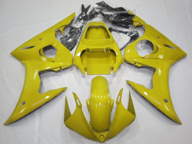 Carene Moto Yamaha R6 2003-2004 - Lucido Giallo