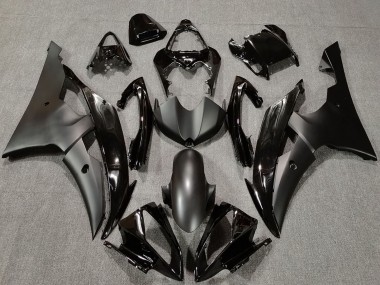 Carene Moto Yamaha R6 2008-2016 - Nero Lucido Nero Opaco