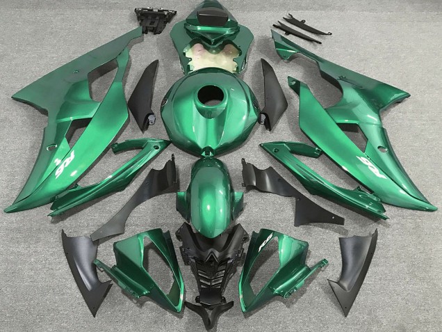 Carene Moto Yamaha R6 2008-2016 - Verde