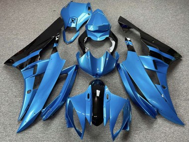 Carene Moto Yamaha R6 2006-2007 - Bianco Blu Rosso Verde Dunlop Wudy Michelin Motul