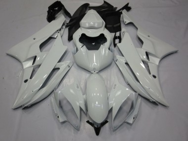 Carene Moto Yamaha R6 2006-2007 - Lucido Bianco